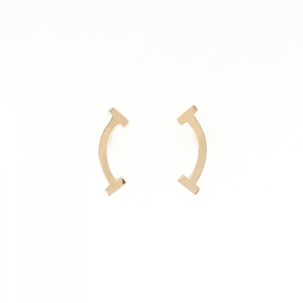 Authentic Tiffany T Smile Earrings